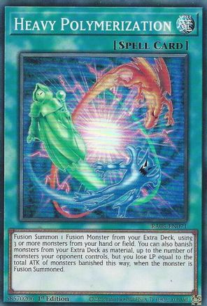 Heavy Polymerization [RA05-EN071] - Rarity Collection 5 1st Edition - Super Rare - Trinity Hobby