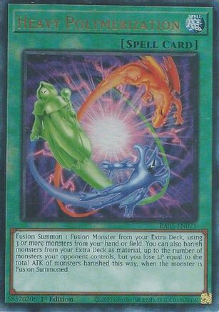 Heavy Polymerization (Ultimate Rare) [RA05-EN071] - Rarity Collection 5 1st Edition - Ultimate Rare - Trinity Hobby