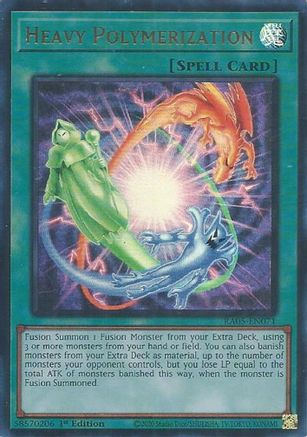 Heavy Polymerization (Ultra Rare) [RA05-EN071] - Rarity Collection 5 1st Edition - Ultra Rare - Trinity Hobby