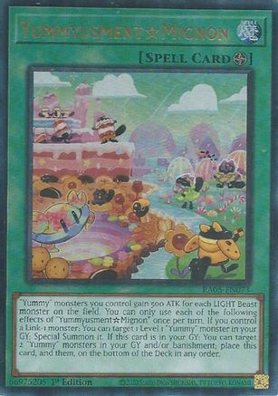 YummyusmentAcroquey (Ultimate Rare) [RA05-EN073] - Rarity Collection 5 1st Edition - Ultimate Rare - Trinity Hobby