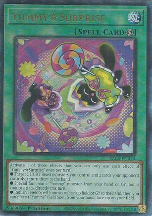 YummySurprise (Ultimate Rare) [RA05-EN074] - Rarity Collection 5 1st Edition - Ultimate Rare - Trinity Hobby