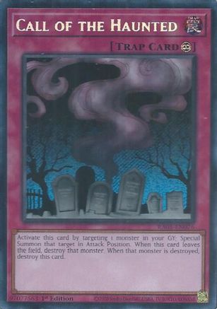 Call of the Haunted (Secret Rare) [RA05-EN076] - Rarity Collection 5 1st Edition - Secret Rare - Trinity Hobby