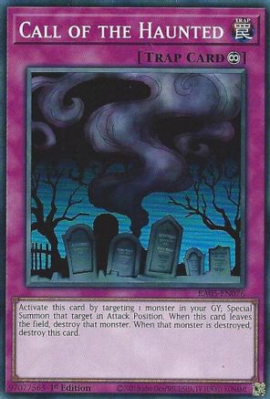 Call of the Haunted [RA05-EN076] - Rarity Collection 5 1st Edition - Super Rare - Trinity Hobby