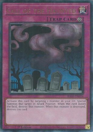Call of the Haunted (Ultimate Rare) [RA05-EN076] - Rarity Collection 5 1st Edition - Ultimate Rare - Trinity Hobby
