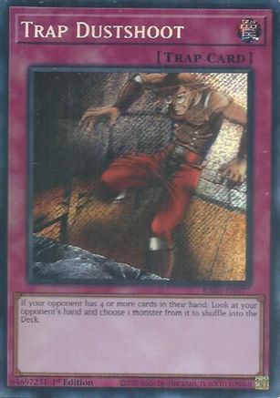 Trap Dustshoot (Secret Rare) [RA05-EN077] - Rarity Collection 5 1st Edition - Secret Rare - Trinity Hobby