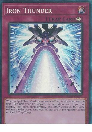 Iron Thunder (Collector's Rare) [RA05-EN079] - Rarity Collection 5 1st Edition - Collector's Rare - Trinity Hobby