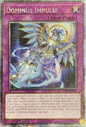 Dominus Impulse (Platinum Secret Rare) [RA05-EN080] - Rarity Collection 5 1st Edition - Platinum Secret Rare - Trinity Hobby