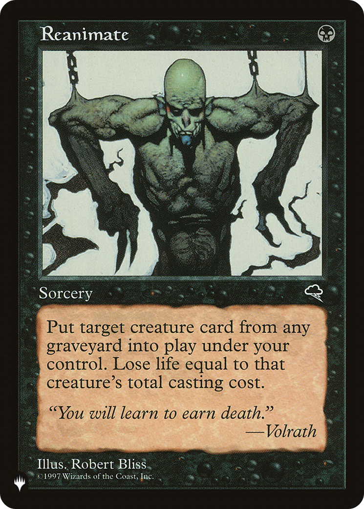 Reanimate [The List] - Trinity Hobby