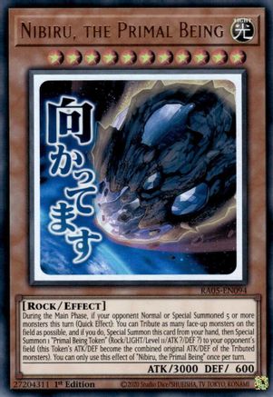 Nibiru, the Primal Being [RA05-EN094] - Rarity Collection 5 1st Edition - Ultra Rare - Trinity Hobby