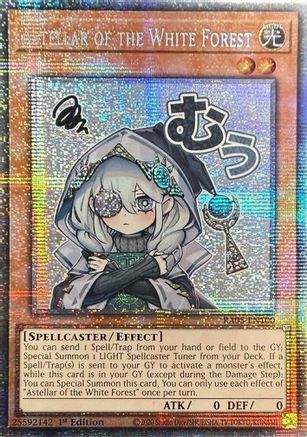 Astellar of the White Forest (Starlight Rare) [RA05-EN100] - Rarity Collection 5 1st Edition - Starlight Rare - Trinity Hobby
