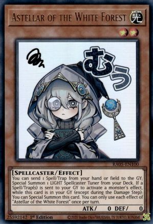 Astellar of the White Forest [RA05-EN100] - Rarity Collection 5 1st Edition - Ultra Rare - Trinity Hobby