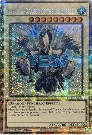 Trishula, Dragon of the Ice Barrier (Starlight Rare) [RA05-EN101] - Rarity Collection 5 1st Edition - Starlight Rare - Trinity Hobby