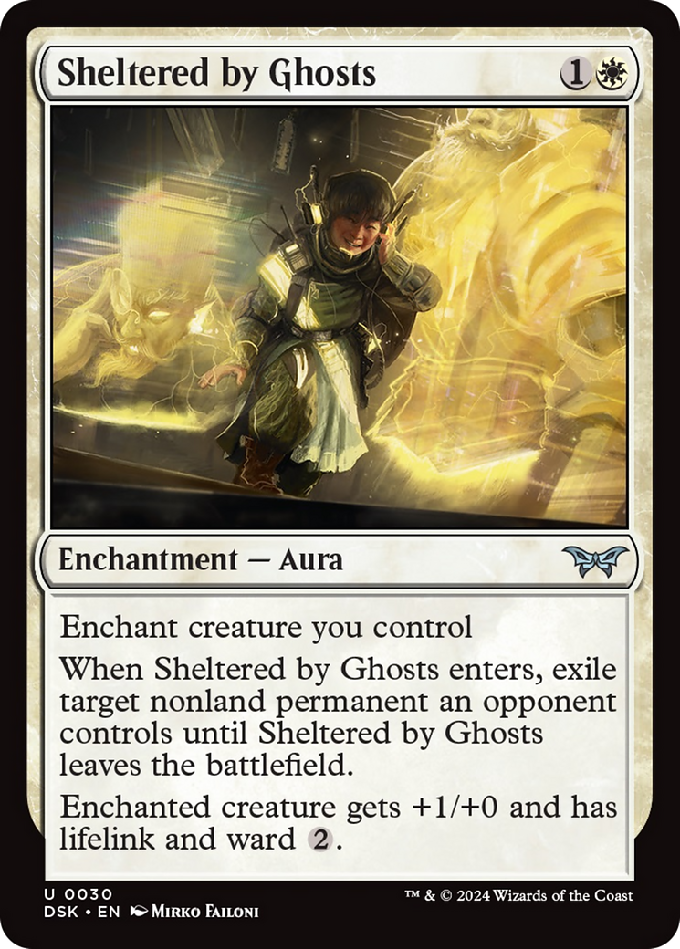 Sheltered by Ghosts [Duskmourn: House of Horror] - Trinity Hobby