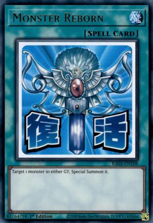 Monster Reborn [RA05-EN108] - Rarity Collection 5 1st Edition - Ultra Rare - Trinity Hobby