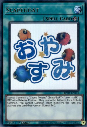Scapegoat [RA05-EN111] - Rarity Collection 5 1st Edition - Ultra Rare - Trinity Hobby