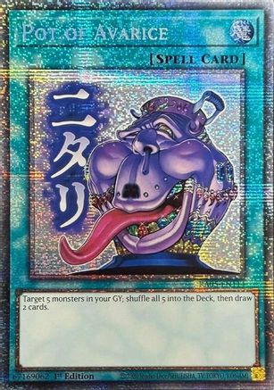 Pot of Avarice (Starlight Rare) [RA05-EN114] - Rarity Collection 5 1st Edition - Starlight Rare - Trinity Hobby