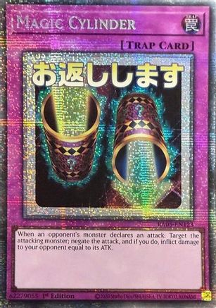 Magic Cylinder (Starlight Rare) [RA05-EN123] - Rarity Collection 5 1st Edition - Starlight Rare - Trinity Hobby