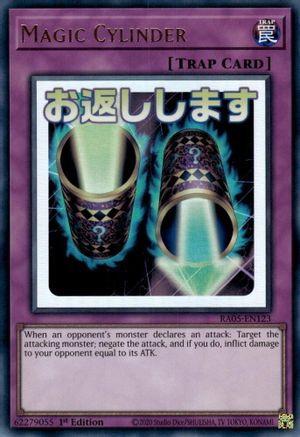 Magic Cylinder [RA05-EN123] - Rarity Collection 5 1st Edition - Ultra Rare - Trinity Hobby