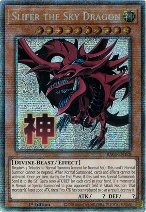Slifer the Sky Dragon (Starlight Rare) [RA05-EN128] - Rarity Collection 5 1st Edition - Starlight Rare - Trinity Hobby