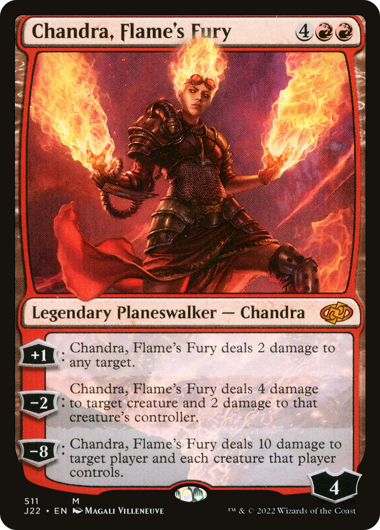 Chandra, Flame's Fury [Jumpstart 2022] - Trinity Hobby