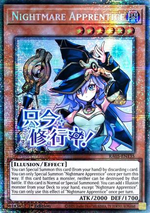 Nightmare Apprentice (Starlight Rare) [RA05-EN135] - Rarity Collection 5 1st Edition - Starlight Rare - Trinity Hobby