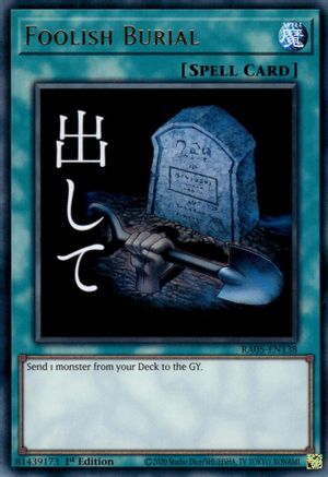 Foolish Burial [RA05-EN138] - Rarity Collection 5 1st Edition - Ultra Rare - Trinity Hobby