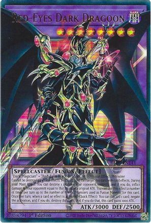 Red-Eyes Dark Dragoon [RA05-EN141] - Rarity Collection 5 1st Edition - Ultra Rare - Trinity Hobby