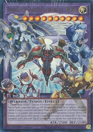 Wake Up Your Elemental HERO [RA05-EN142] - Rarity Collection 5 1st Edition - Ultra Rare - Trinity Hobby