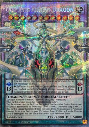 Odd-Eyes Arcray Dragon (Starlight Rare) [RA05-EN145] - Rarity Collection 5 1st Edition - Starlight Rare - Trinity Hobby