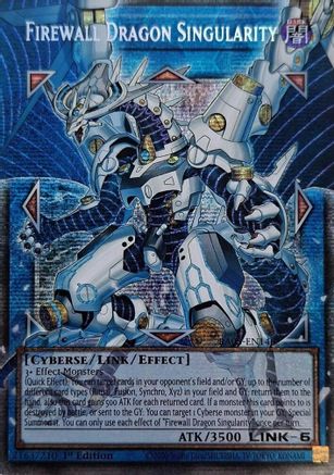 Firewall Dragon Singularity (Starlight Rare) [RA05-EN146] - Rarity Collection 5 1st Edition - Starlight Rare - Trinity Hobby