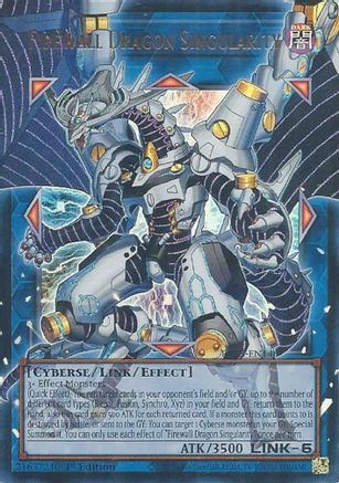 Firewall Dragon Singularity [RA05-EN146] - Rarity Collection 5 1st Edition - Ultra Rare - Trinity Hobby