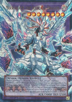 Mirrorjade the Iceblade Dragon [RA05-EN148] - Rarity Collection 5 1st Edition - Ultra Rare - Trinity Hobby