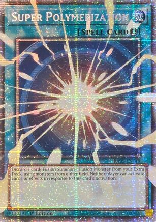 Super Polymerization (Starlight Rare) [RA05-EN149] - Rarity Collection 5 1st Edition - Starlight Rare - Trinity Hobby