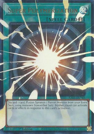 Super Polymerization [RA05-EN149] - Rarity Collection 5 1st Edition - Ultra Rare - Trinity Hobby