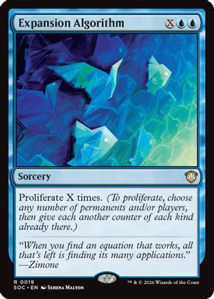 Expansion Algorithm  (SOC-019) - [Commander: Secrets of Strixhaven] - Trinity Hobby