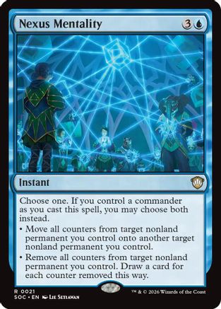 Nexus Mentality  (SOC-021) - [Commander: Secrets of Strixhaven] - Trinity Hobby