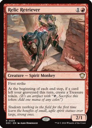 Relic Retriever  (SOC-035) - [Commander: Secrets of Strixhaven] - Trinity Hobby