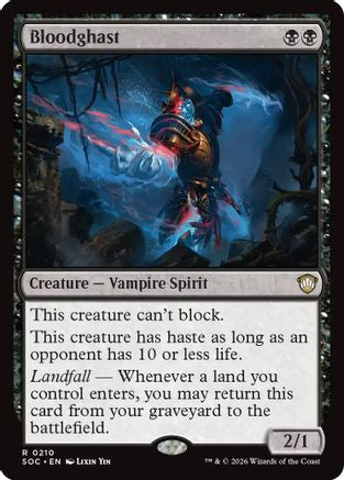 Bloodghast  (SOC-210) - [Commander: Secrets of Strixhaven] - Trinity Hobby