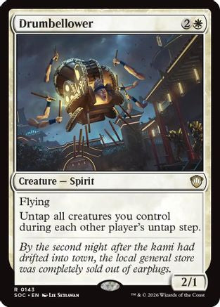 Drumbellower  (SOC-143) - [Commander: Secrets of Strixhaven] - Trinity Hobby