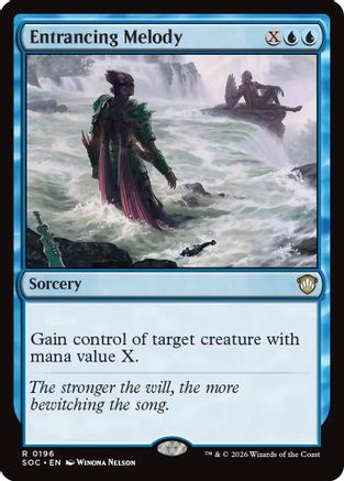 Entrancing Melody  (SOC-196) - [Commander: Secrets of Strixhaven] - Trinity Hobby
