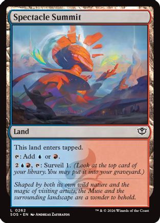 Spectale Summit  [Foil]  (SOS-262) - [Secrets of Strixhaven] - Trinity Hobby