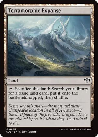 Terramorphic Expanse  (SOS-265) - [Secrets of Strixhaven] - Trinity Hobby