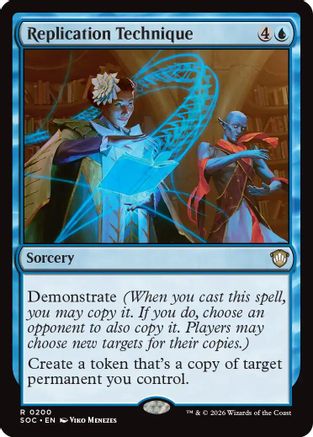 Replication Technique  (SOC-200) - [Commander: Secrets of Strixhaven] - Trinity Hobby