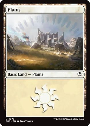 Plains (0272)  (SOS-272) - [Secrets of Strixhaven] - Trinity Hobby