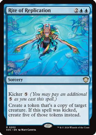 Rite of Replication  (SOC-202) - [Commander: Secrets of Strixhaven] - Trinity Hobby