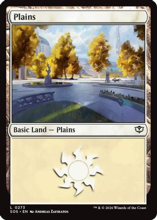 Plains (0273)  (SOS-273) - [Secrets of Strixhaven] - Trinity Hobby
