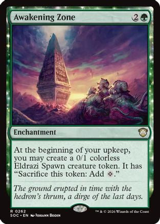 Awakening Zone  (SOC-262) - [Commander: Secrets of Strixhaven] - Trinity Hobby