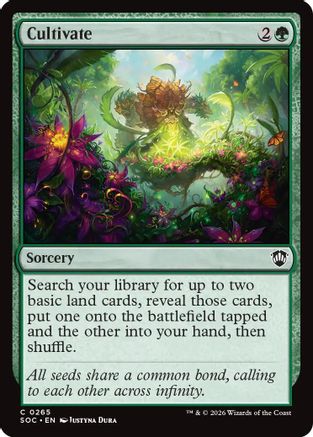 Cultivate  (SOC-265) - [Commander: Secrets of Strixhaven] - Trinity Hobby