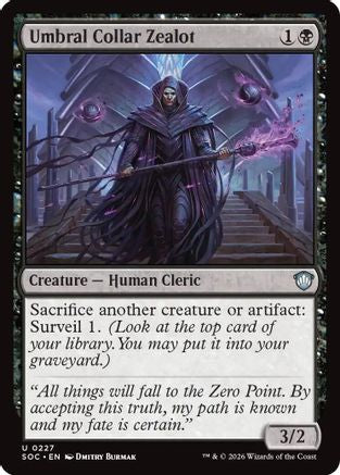 Umbral Collar Zealot  (SOC-227) - [Commander: Secrets of Strixhaven] - Trinity Hobby