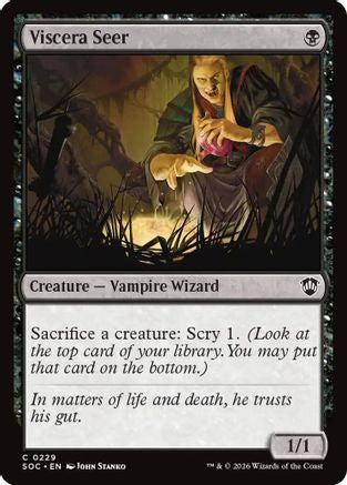 Viscera Seer  (SOC-229) - [Commander: Secrets of Strixhaven] - Trinity Hobby